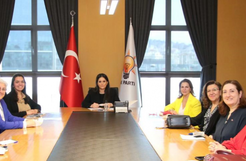 AK Parti Genel Başkan Yardımcısı ve Sosyal Politikalar Başkanı Sayın Jülide SARIEROĞLU'na ziyaret
