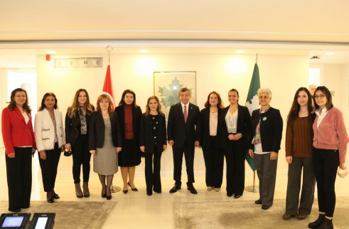 Gelecek Partisi Genel Başkanı Sn. Ahmet DAVUTOĞLU'nu ziyaret