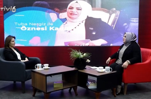 Ülkü AYDENİZ, TiVi 6'da yayımlanan "Tuba Nergiz ile Öznesi Kadın" programına konuk oldu.