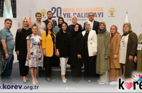 Yönetim Kurulu Başkanı Ülkü Aydeniz, AK Parti Sosyal Politikalarda 20. Yıl Çalıştay'ına katılım sağlamıştır.